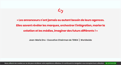 Desktop Screenshot of lesagencesdelannee.com